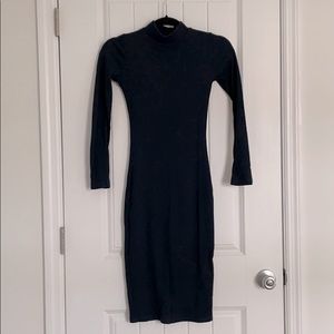 Worn once, form-fitting sweater dress